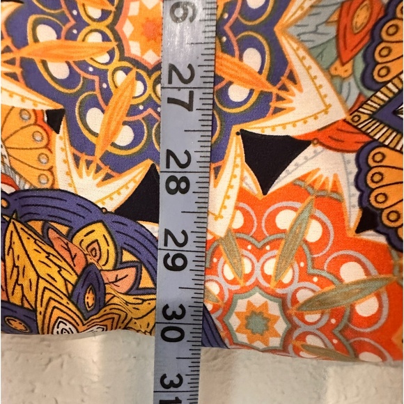 SHEIN Curve OXL Harem Paisley Pants - Picture 4 of 6